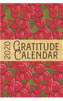 2020 Gratitude Calendar: Cranberry - 365 Days Dated Gratitude Journal For A Thankful New Year(7 Fruit and Vegetables for Garden Lovers)