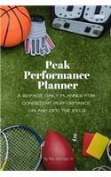 Peak Performance Planner