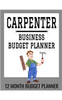 Carpenter Business Budget Planner