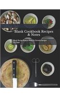 Blank Cookbook Recipes & Notes