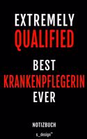 Notizbuch für Krankenpfleger / Krankenpflegerin: Originelle Geschenk-Idee [120 Seiten gepunktet Punkte-Raster blanko Papier]