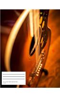 Guitar Tablature Manuscript Paper - 200 Page Book 8.5 x 11 - Guitar Tab Notebook: Guitar Tablature Manuscript Paper - 200 Page Book 8.5 x 11 - Guitar Tab Notebook: Blank Sheet Music With Chord Boxes