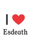 I Love Esdeath: Esdeath Designer Notebook