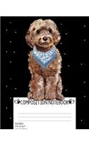 Cockapoo Composition Notebook: College Ruled Composition Notebook (7.44 x 9.69), Dog Lovers Journal