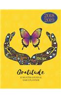2018 2019 Gratitude Journal Daily Planner