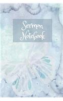 Sermon Notebook: Blue Butterfly Journal for Your Spiritual Reflections and Insights