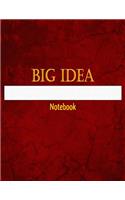 Big Idea Notebook: 1/10 Inch Dot Grid Graph Ruled