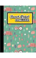French Ruled Notebook