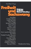 Freiheit Und Sachzwang