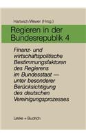 Regieren in Der Bundesrepublik IV