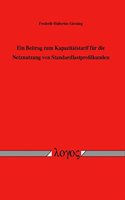 Ein Beitrag Zum Kapazitatstarif Fur Die Netznutzung Von Standardlastprofilkunden