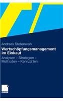 Wertschopfungsmanagement Im Einkauf