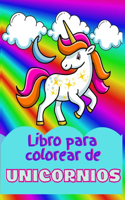 Libro para colorear de unicornios