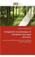 Intégration économique et monétaire des pays africains: (Omn.Univ.Europ.)