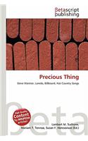 Precious Thing: (English)
