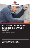 Blocs de Décharge Et Cendres de Canne À Sucre