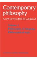 Tome 1 Philosophie Du Langage, Logique Philosophique / Volume 1 Philosophy of Language, Philosophical Logic