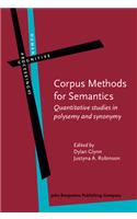 Corpus Methods for Semantics