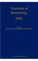 Yearbook of Morphology 1992