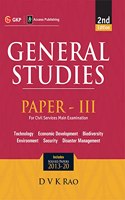 General Studies Paper Iiifor Upsc Civil Services Main Examination