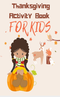 Thanksgiving Activity Book for Kids
