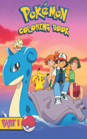 Pokemon Coloring Book Part 1: 48 Pokemons with Names(1 Pokemon Books)