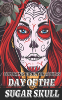day of the sugar skull coloring book for adults