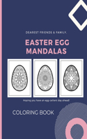 Easter Egg Mandalas Coloring Book