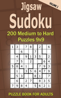 Jigsaw Sudoku Puzzle Book for Adults