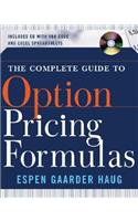 The Complete Guide to Option Pricing Formulas