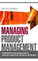 Managing Product Management