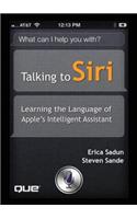 Talking to Siri