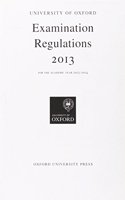 University of Oxford Examination Regulations 2013