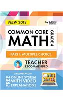 Common Core Math Workbook, Grade 4: Multiple Choice, Daily Math Practice Grade 4