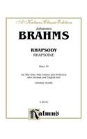 Rhapsody/ Rhapsodie Opus 53