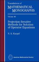 Projection-iterative Methods for Solution of Operator Equations