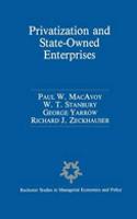 Privatization and State Owned Enterprises: (6 Rochester Studies in Managerial Economics & Policy)