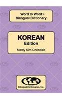 English-Korean & Korean-English Word-to-Word Dictionary