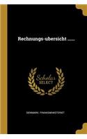 Rechnungs-ubersicht ......