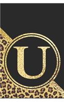 Letter U Notebook