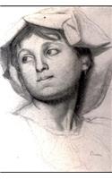 Edgar Degas 1856 Head of a Young Roman Girl Study Journal: Take Notes, Write Down Memories in this 150 Page Lined Journal