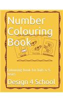 Number Colouring Book