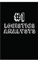 #1 Logistics Analysts: Blank Lined Notebook Journal to Write in