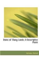 Ruins of Many Lands; A Descriptive Poem