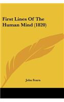 First Lines Of The Human Mind (1820)