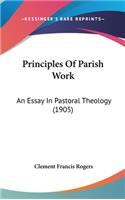 Principles Of Parish Work
