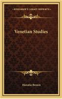 Venetian Studies