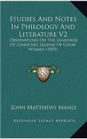 Studies And Notes In Philology And Literature V2: Observations On The Language Of Chaucer's Legend Of Good Women (1893)(English)