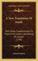 New Translation Of Isaiah