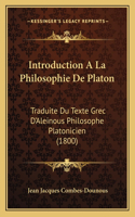 Introduction A La Philosophie De Platon